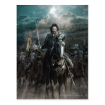 Aragorn Leading on Horse Post Card