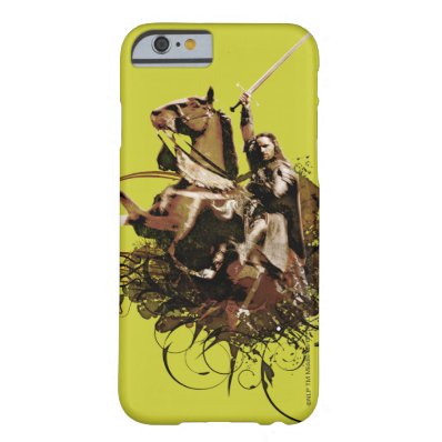 Aragorn Riding a Horse Vector Collage Barely There iPhone 6 Case