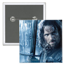Aragorn Versus Orcs Pinback Button