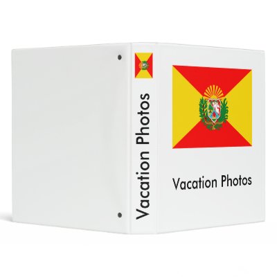 Aragua Flag 3 Ring Binder by Vexillophile