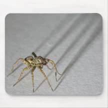 Araña espeluznante alfombrilla de raton