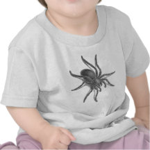 Aranea Avicularia, Black Cuban Spider Tees