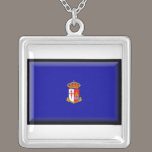 Aranjuez-Spain Flag Necklace