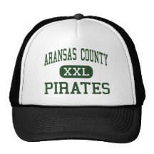 Aransas County - Pirates - High - Rockport Texas Trucker Hat