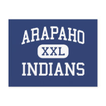 Arapaho - Indians - High School - Arapaho Oklahoma Post Card