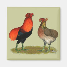 Araucana Red Pair Magnets
