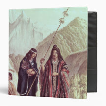 Araucanian Indians 3 Ring Binder