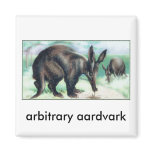 arbitrary aardvark refrigerator magnets
