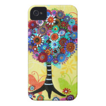 ÁRBOL DE LA VIDA iPhone 4 FUNDAS