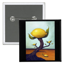 Árbol de limón surrealista pins