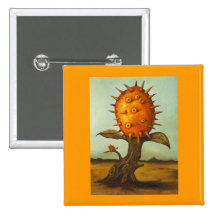Árbol de melón surrealista pins