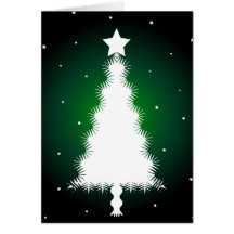 Árbol de navidad - tarjeta