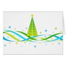 Árbol de navidad - tarjeta