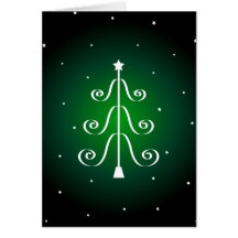 Árbol de navidad - tarjeta