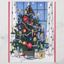 Árbol de navidad tarjetas informativas