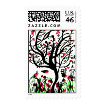 arbol japon postage