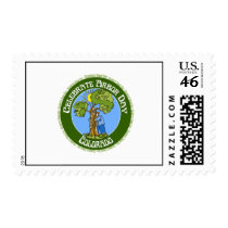 Arbor Day Colorado Postage Stamp