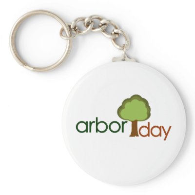 Arbor Day Keychain by worldsfair