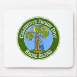Arbor Day Rhode Island Mouse Mat