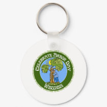 Arbor Day Wisconsin keychains