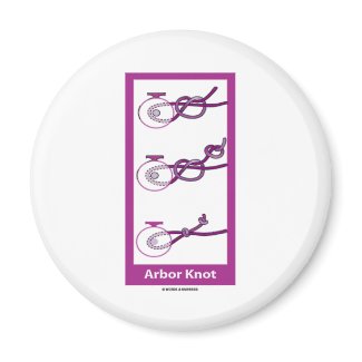 Arbor Knot magnet