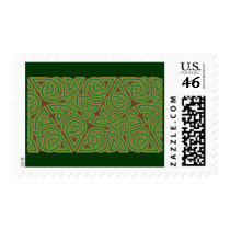 Arboreal Triangle Knot Band Postage stamps