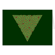 Arboreal Triangle Knot Card