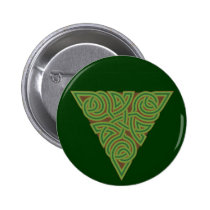 Arboreal Triangle Knot Round Button buttons