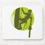arborist tree surgeon chainsaw retro mouse pads