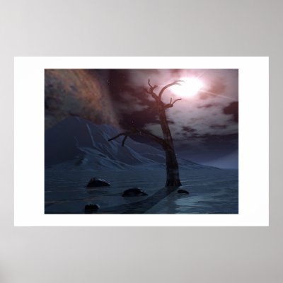 Arbre Mort Poster by REDINARD