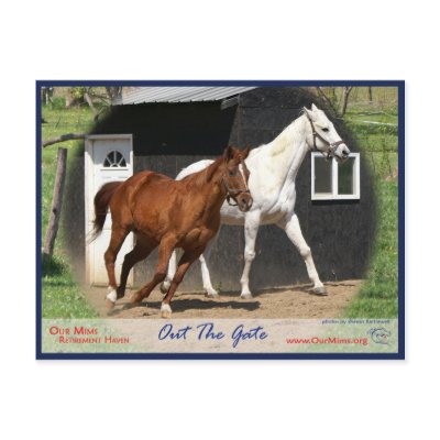 Arc Bars Miss and Bel's Starlet Postcard by OurMims