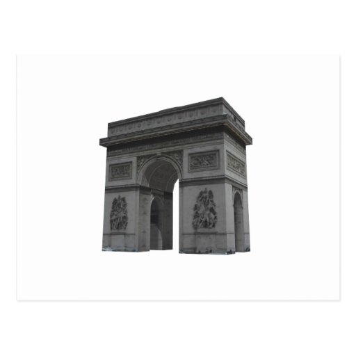 Arc de Triomphe: 3D Model: Post Cards