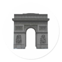 Arc de Triomphe: 3D Model: stickers by spiritswitchboard Arc de Triomphe: 3D Model: stickers