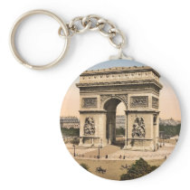 Arc de Triomphe, de l'Etoile, Paris, France classi Keychains