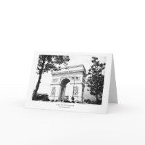 Arc De Triomphe Greeting Cards