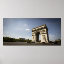 Arc de Triomphe (III) - Panoramic Print