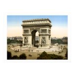 Arc de Triomphe monument, Paris, France Poster