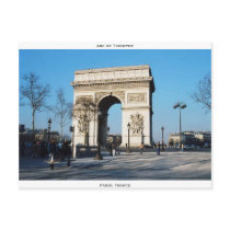 Arc de Triomphe, Paris, France postcards by buzzstamper Arc de Triomphe, Paris, France postcards