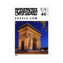 Arc de Triomphe Postage Stamp