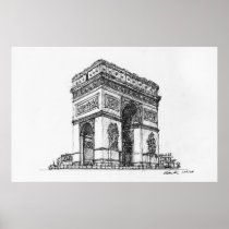 Arc de Triomphe Poster