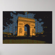 Arc de Triomphe Poster