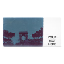 ARC DE TRIUMPH Paris Personalized Photo Card