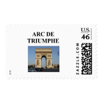 arc de triumphe paris france stamps