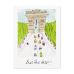 arc d'triomphe, Save The Date!!! Post Cards