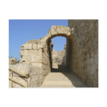 Arc in ancient Caesarea Post Card