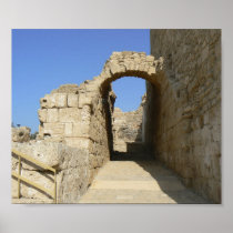Arc in ancient CaEsarea Poster