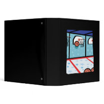 Arcade Basketball Vinyl Binder