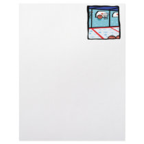 Arcade Basketball Custom Letterhead
