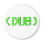 Arcade DUB shirt magnets