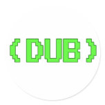 Arcade DUB shirt stickers
